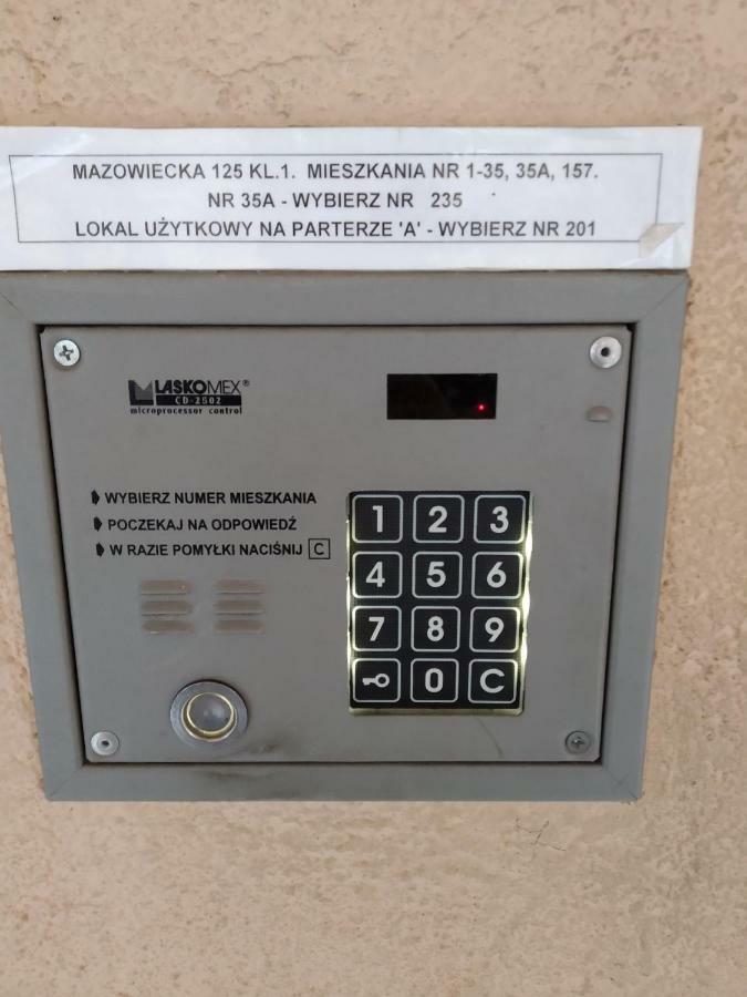 Apartament Mazowiecka 125 Cracovia Esterno foto